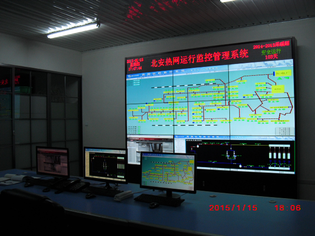 国电北安北能热力有限公司热网远程监控系统